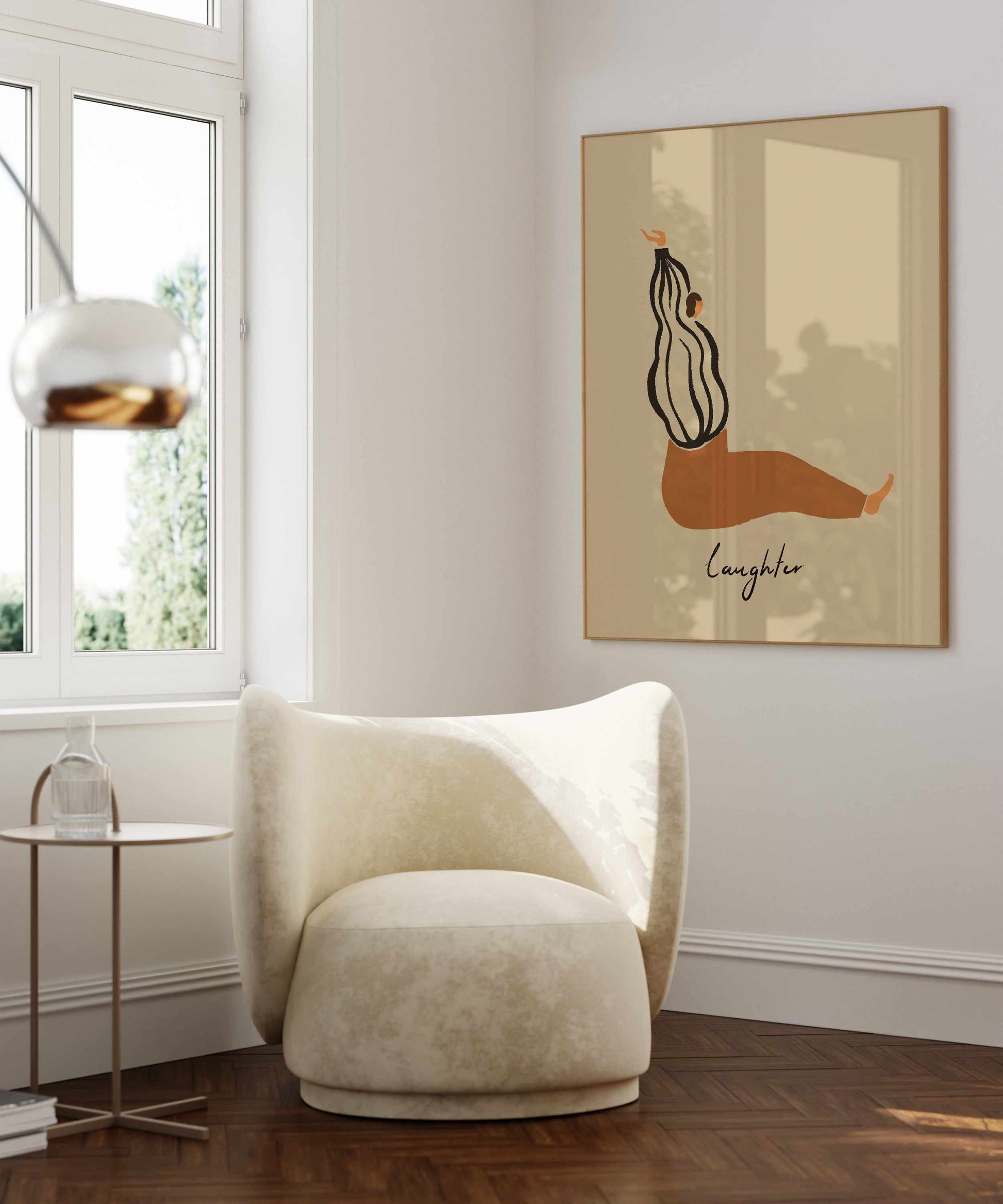 L by Arty Guava | Art Print from Olive et Oriel where you can shop wallpaper and artworks online