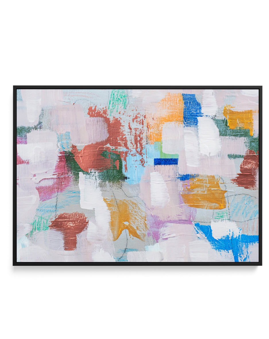 Color My Wall 1 by Judson Lee | Framed Canvas Art Print