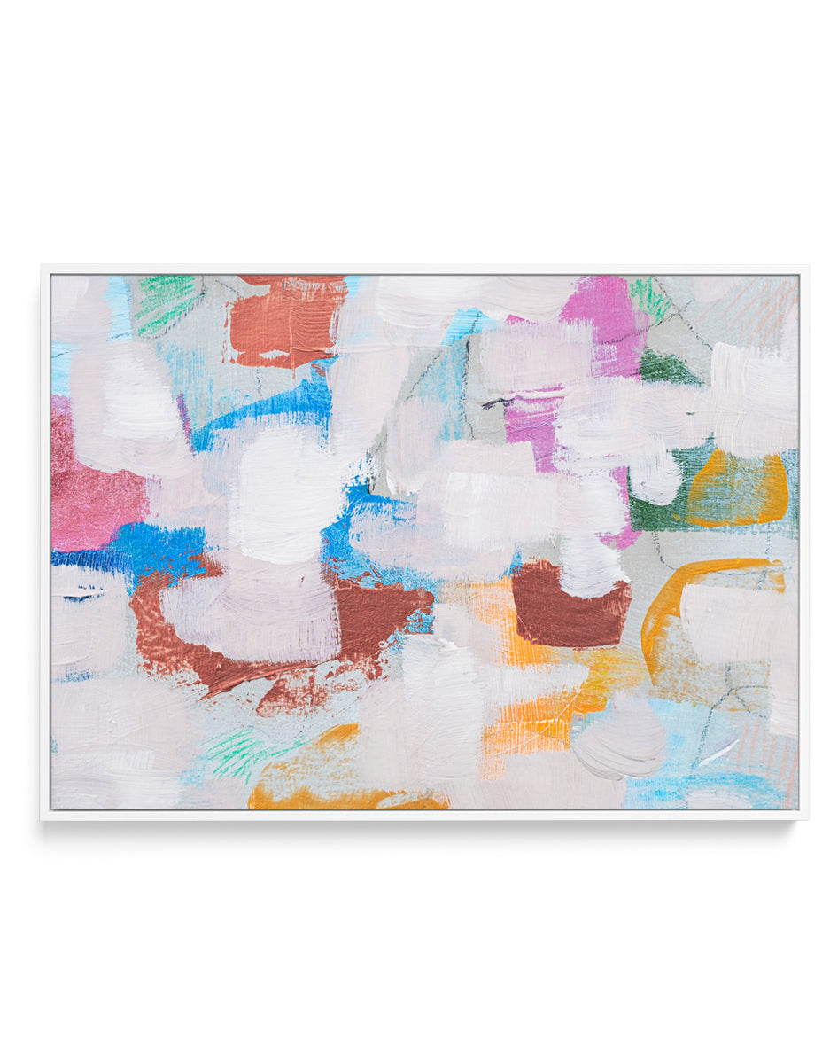 Color My Wall 2 by Judson Lee | Framed Canvas Art Print