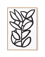 LEAVES X By Jorgen Hansson | Framed Canvas Art Print