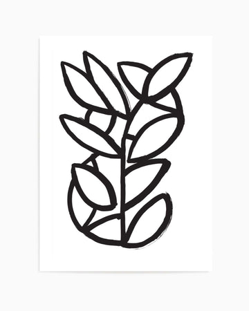 LEAVES X By Jorgen Hansson | Art Print from Olive et Oriel where you can shop wallpaper and artworks online