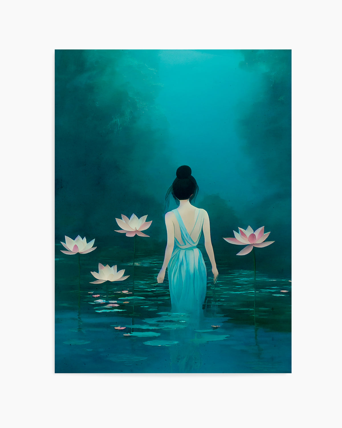 Lotus Dreaming by Treechild | Art Print