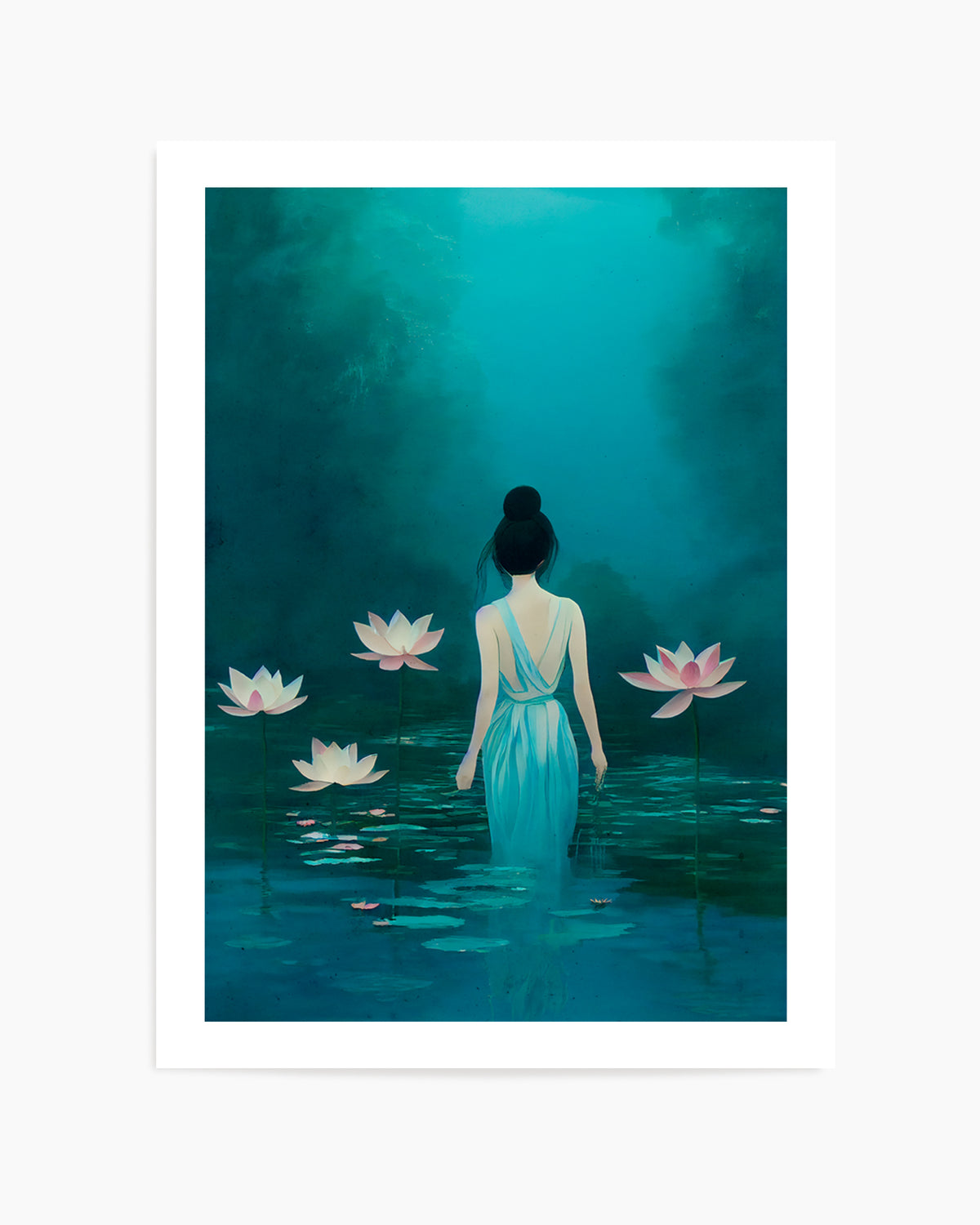 Lotus Dreaming by Treechild | Art Print