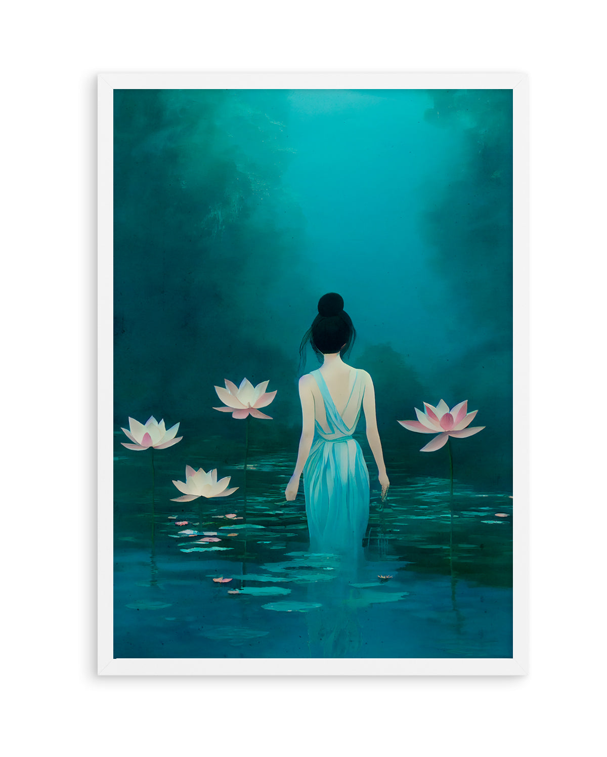 Lotus Dreaming by Treechild | Art Print