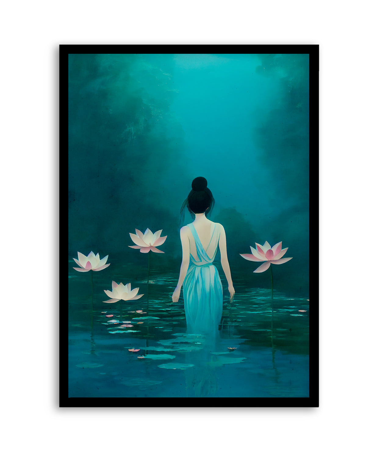 Lotus Dreaming by Treechild | Art Print
