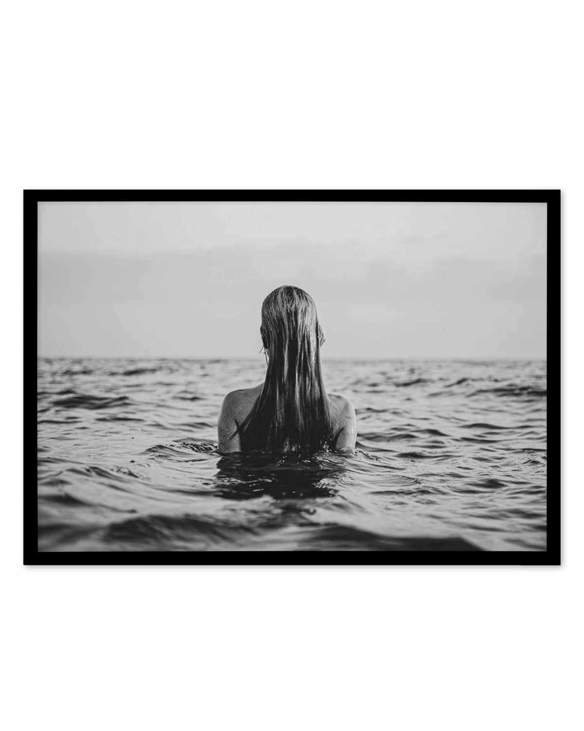 L'Ocean I Art Print