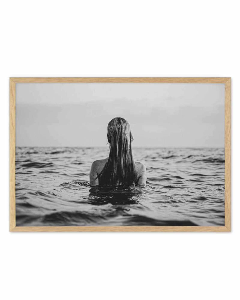 L'Ocean I Art Print