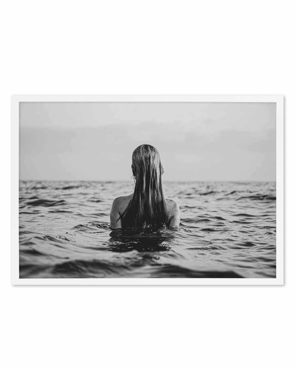 L'Ocean I Art Print