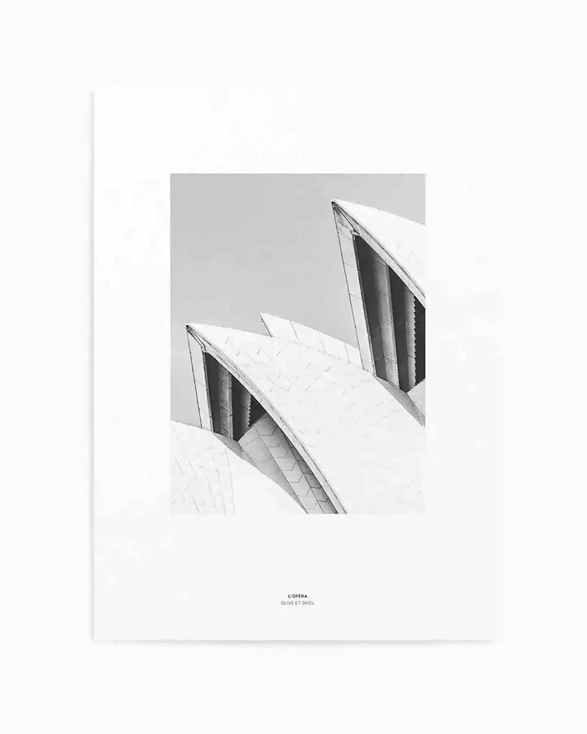 L'Opera House | Sydney Harbour Art Print from Olive et Oriel where you can shop wallpaper and artworks online
