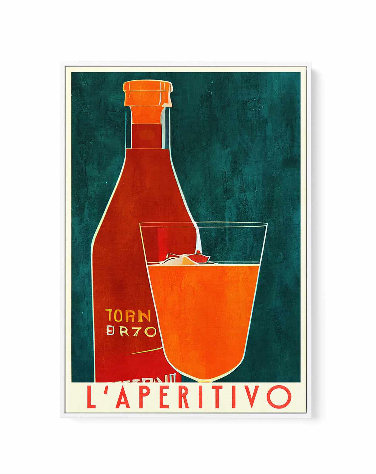 La Aperitivo By Bo Anderson | Framed Canvas Art Print