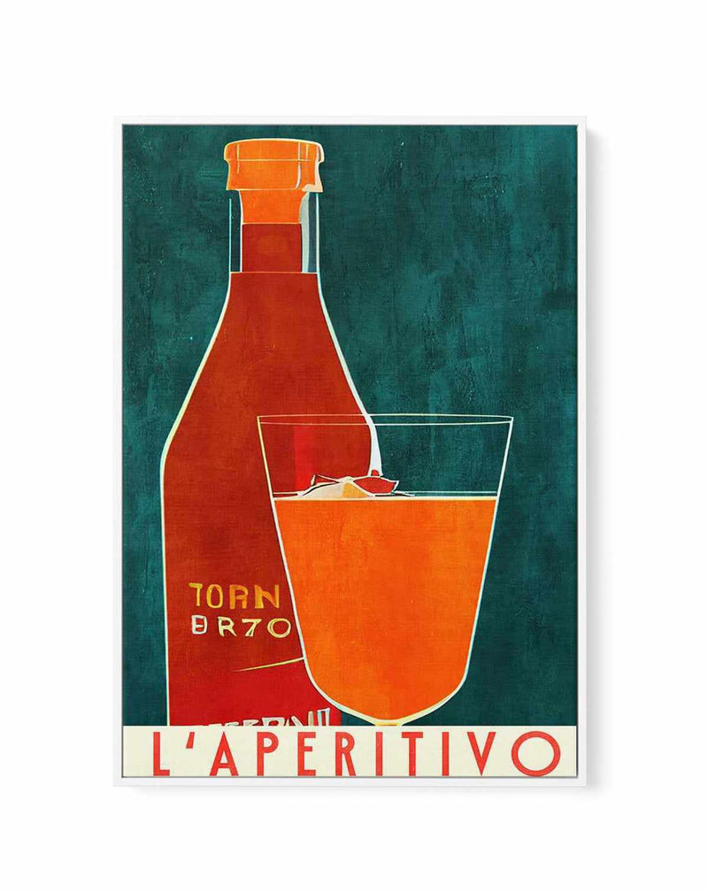 La Aperitivo By Bo Anderson | Framed Canvas Art Print from Olive et Oriel where you can shop wallpaper and artworks online