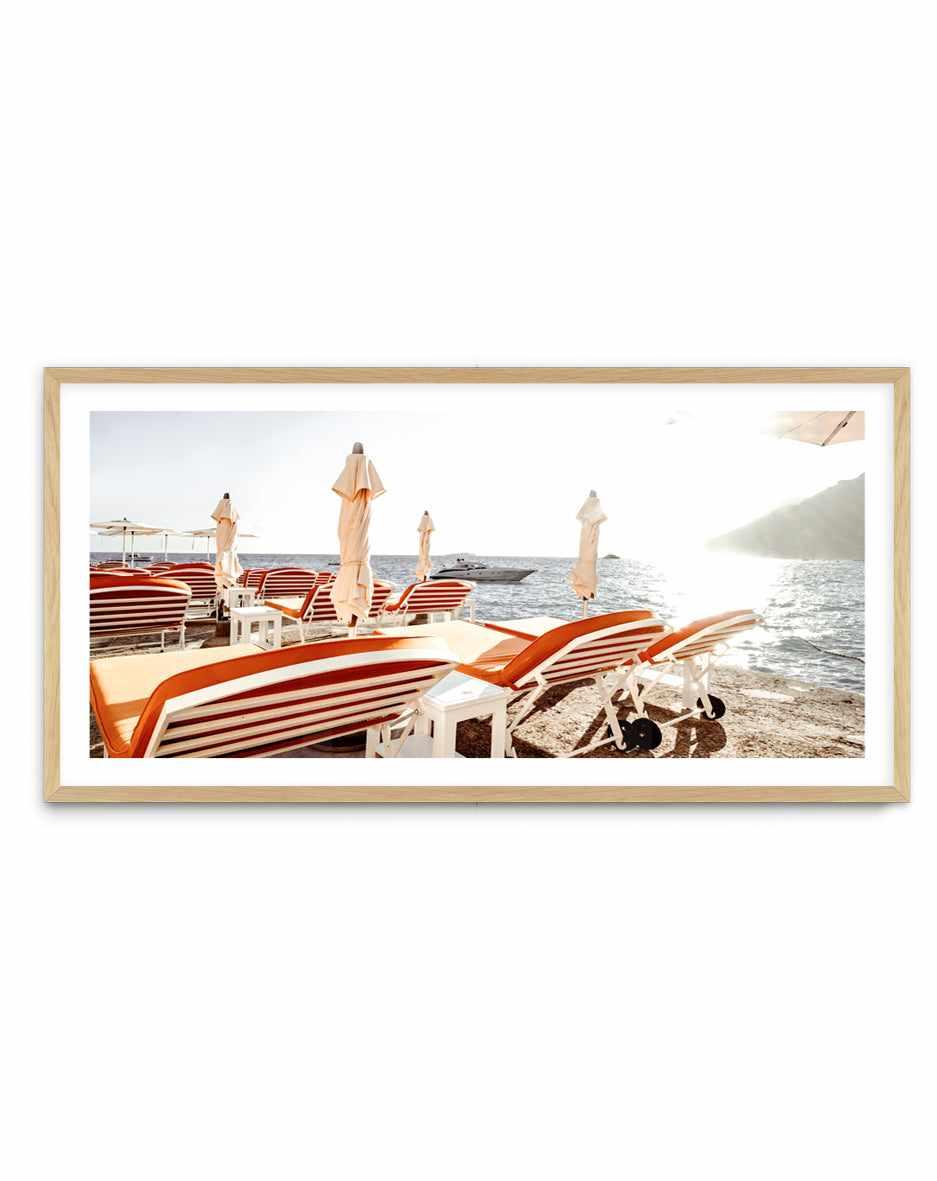 La Dolce, Amalfi | Panoramic Art Print from Olive et Oriel where you can shop wallpaper and artworks online