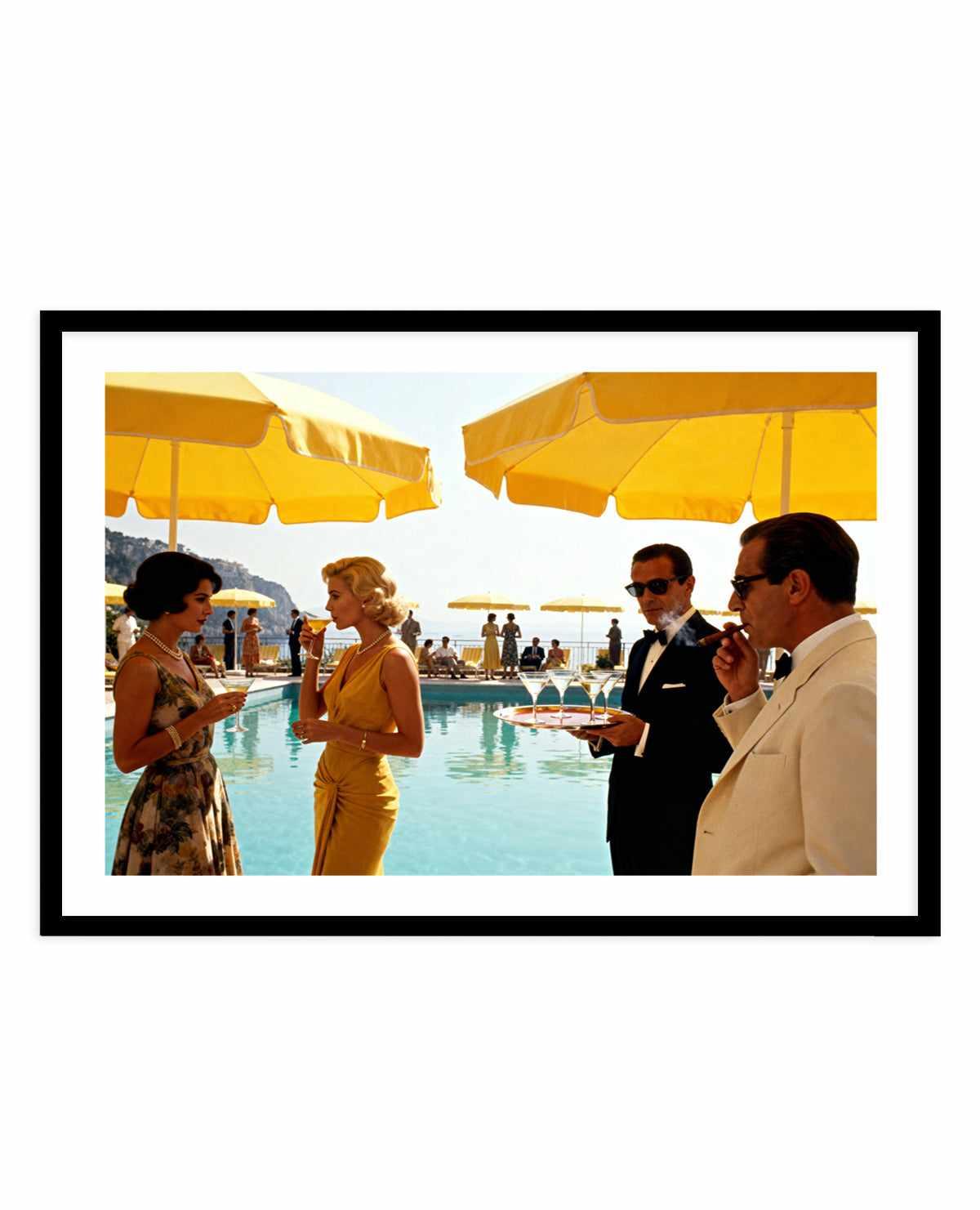 La Dolce Vita, Capri | Art Print from Olive et Oriel where you can shop wallpaper and artworks online