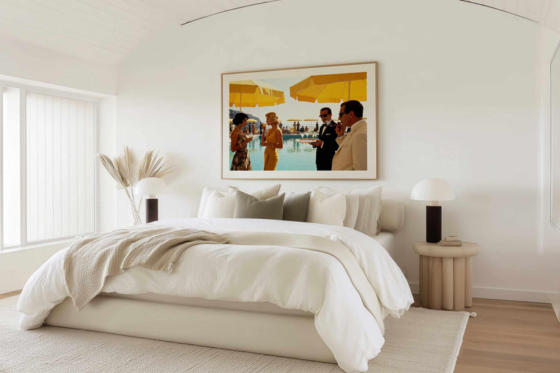 La Dolce Vita, Capri | Art Print from Olive et Oriel where you can shop wallpaper and artworks online