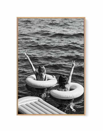 La Dolce Vita Life | Framed Canvas Art Print from Olive et Oriel where you can shop wallpaper and artworks online