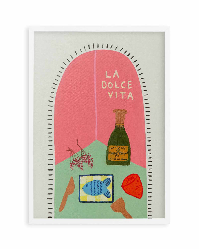 La Dolce Vita by Britney Turner Art Print