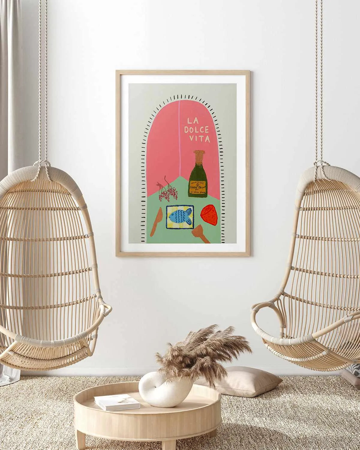 La Dolce Vita by Britney Turner Art Print from Olive et Oriel where you can shop wallpaper and artworks online