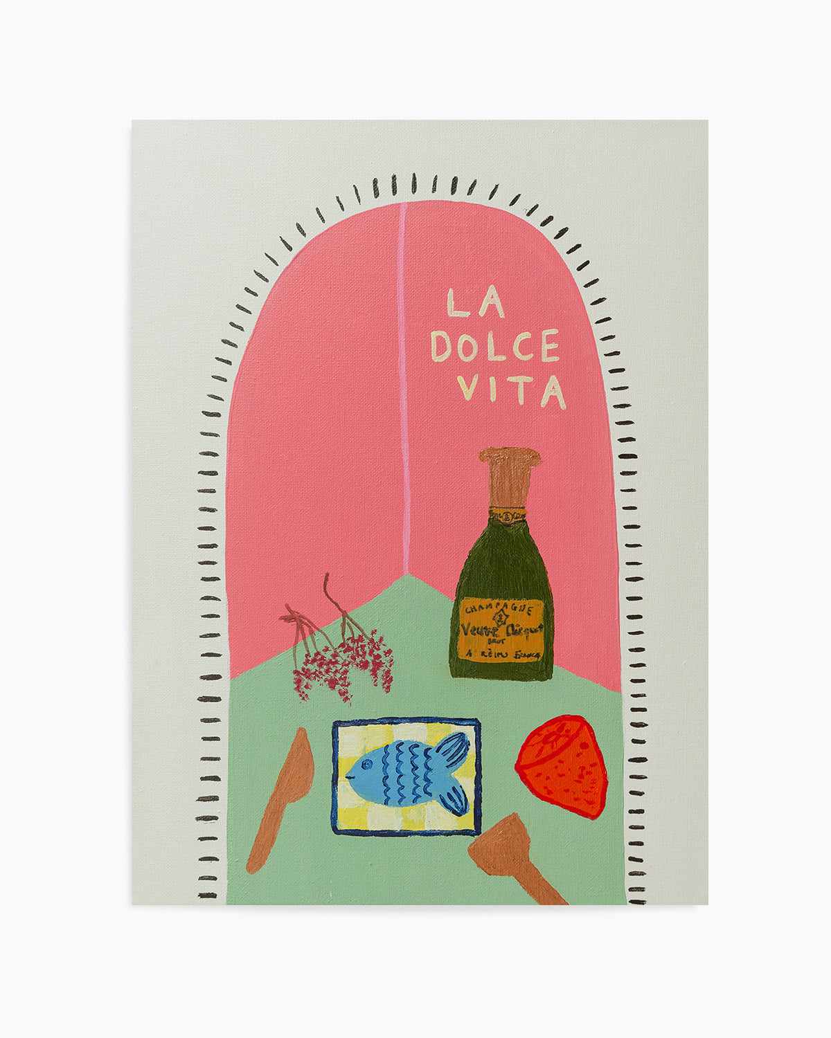 La Dolce Vita by Britney Turner Art Print