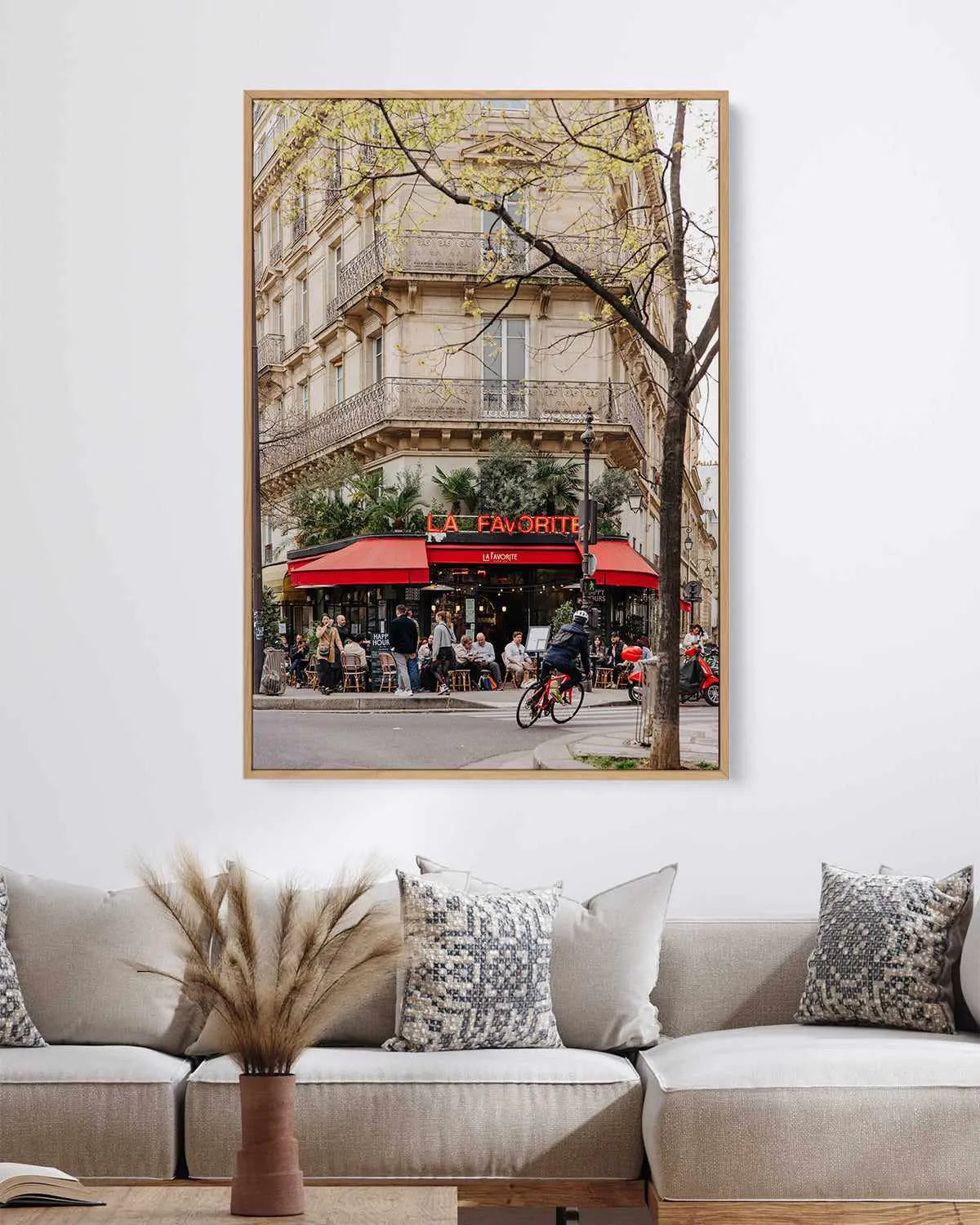 La Favourite by Jovani Demetrie | Framed Canvas Art Print from Olive et Oriel where you can shop wallpaper and artworks online