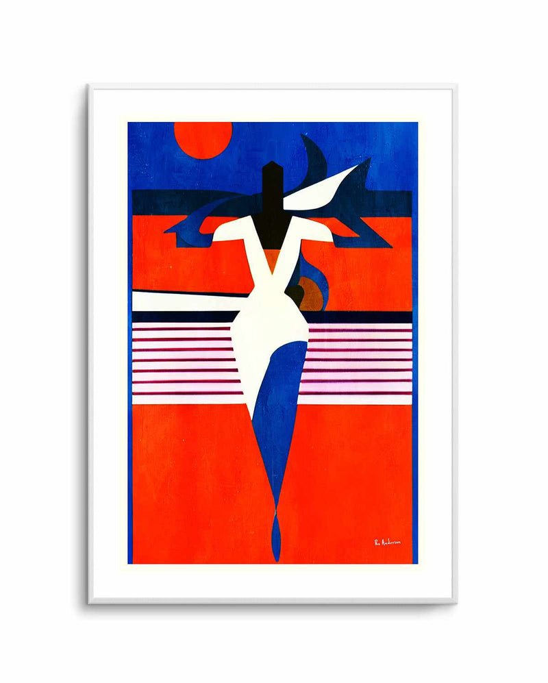 La Femme Fatale By Bo Anderson | Art Print from Olive et Oriel where you can shop wallpaper and artworks online