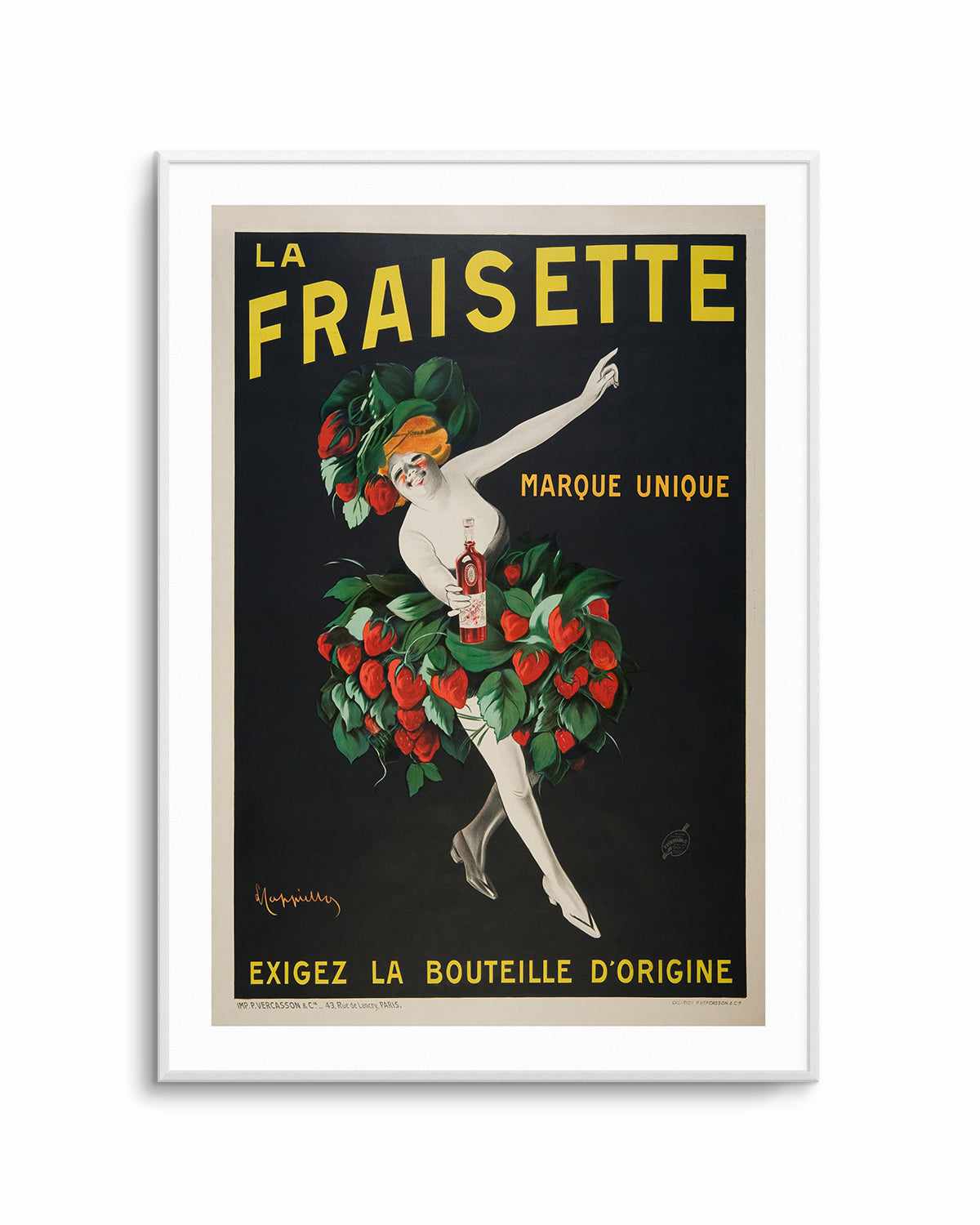 La Fraisette Vintage Poster Art Print