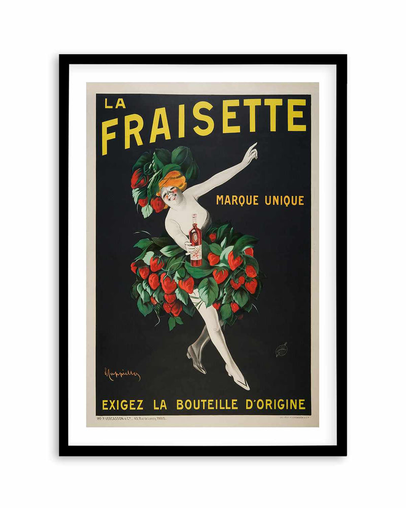 La Fraisette Vintage Poster Art Print