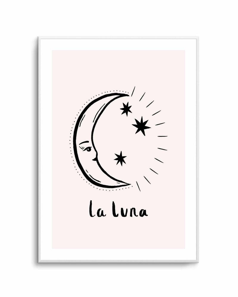 La Luna | Art Print from Olive et Oriel where you can shop wallpaper and artworks online
