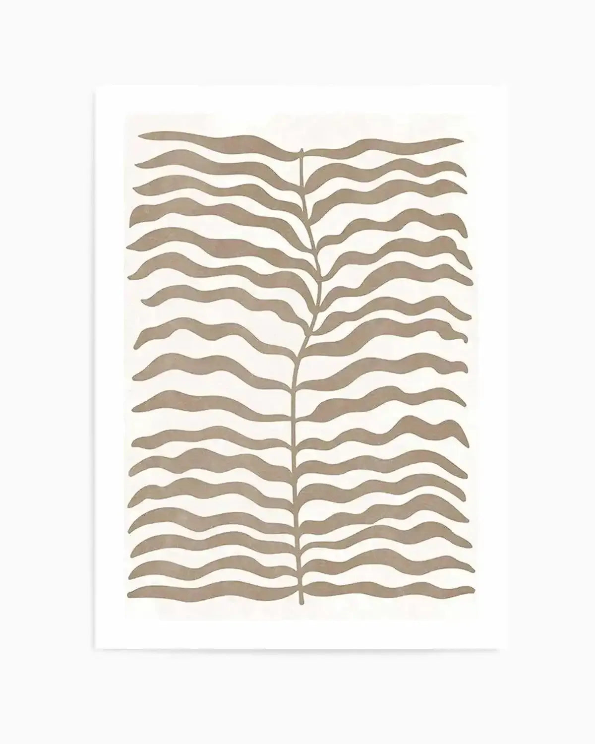 La Mer I in Bronze Art Print from Olive et Oriel where you can shop wallpaper and artworks online