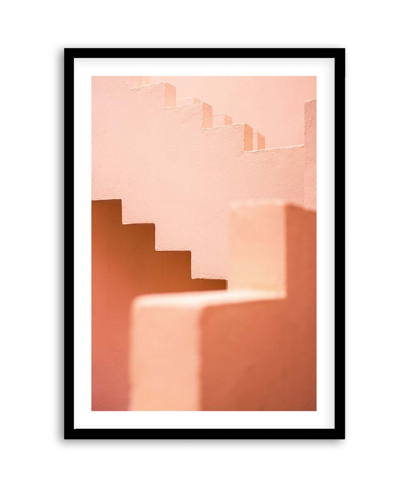 La Muralla Roja Pink by Raisa Zwart | Art Print
