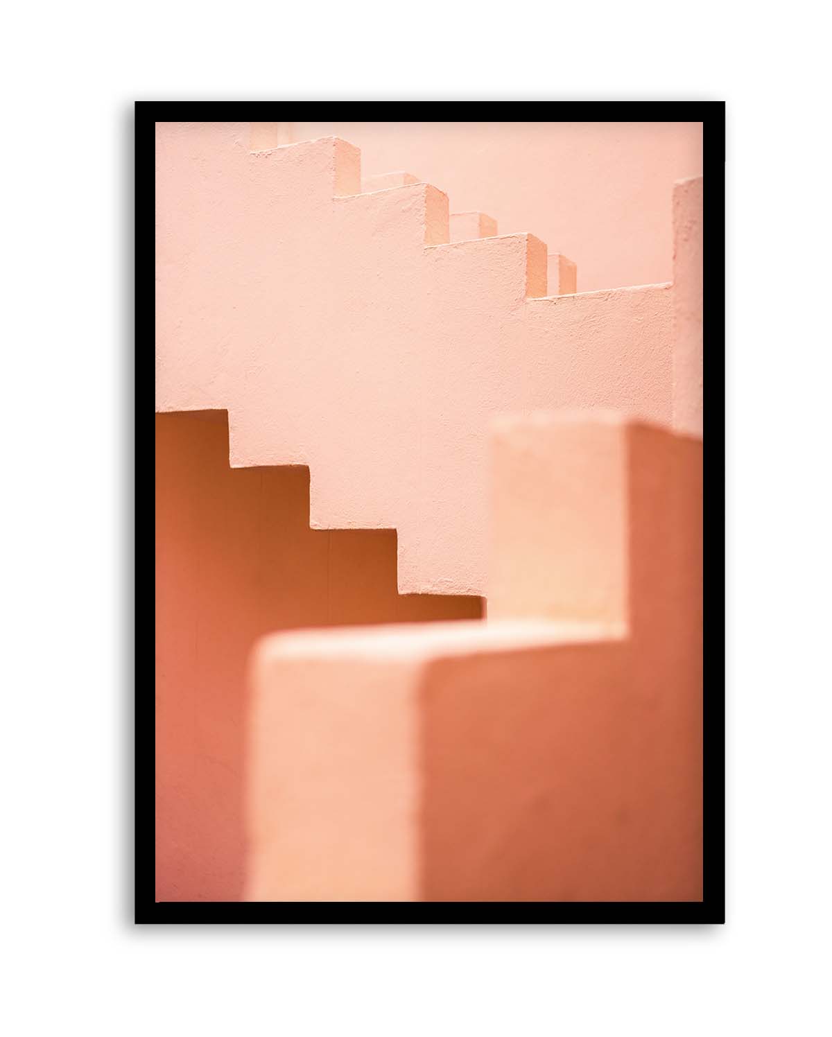 La Muralla Roja Pink by Raisa Zwart | Art Print