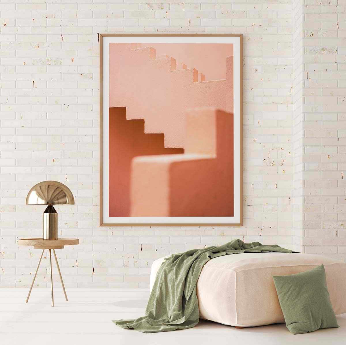 La Muralla Roja Pink by Raisa Zwart | Art Print