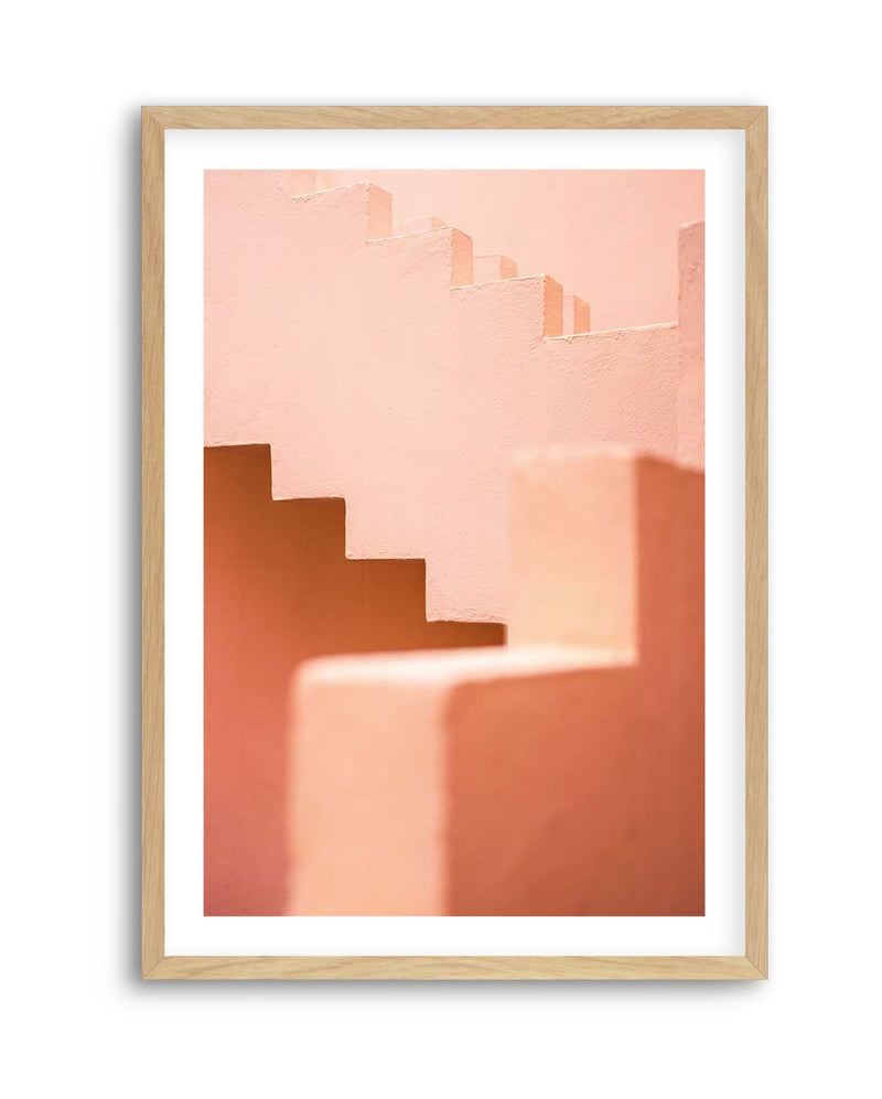 La Muralla Roja Pink by Raisa Zwart | Art Print
