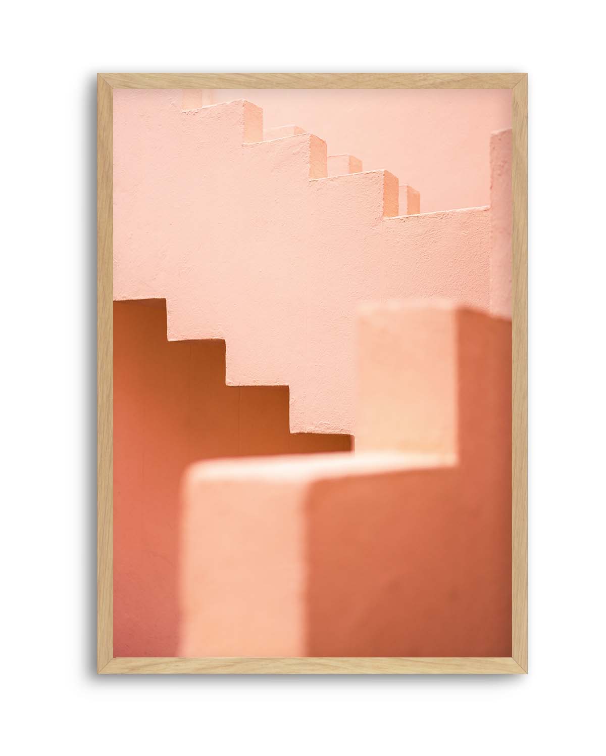 La Muralla Roja Pink by Raisa Zwart | Art Print