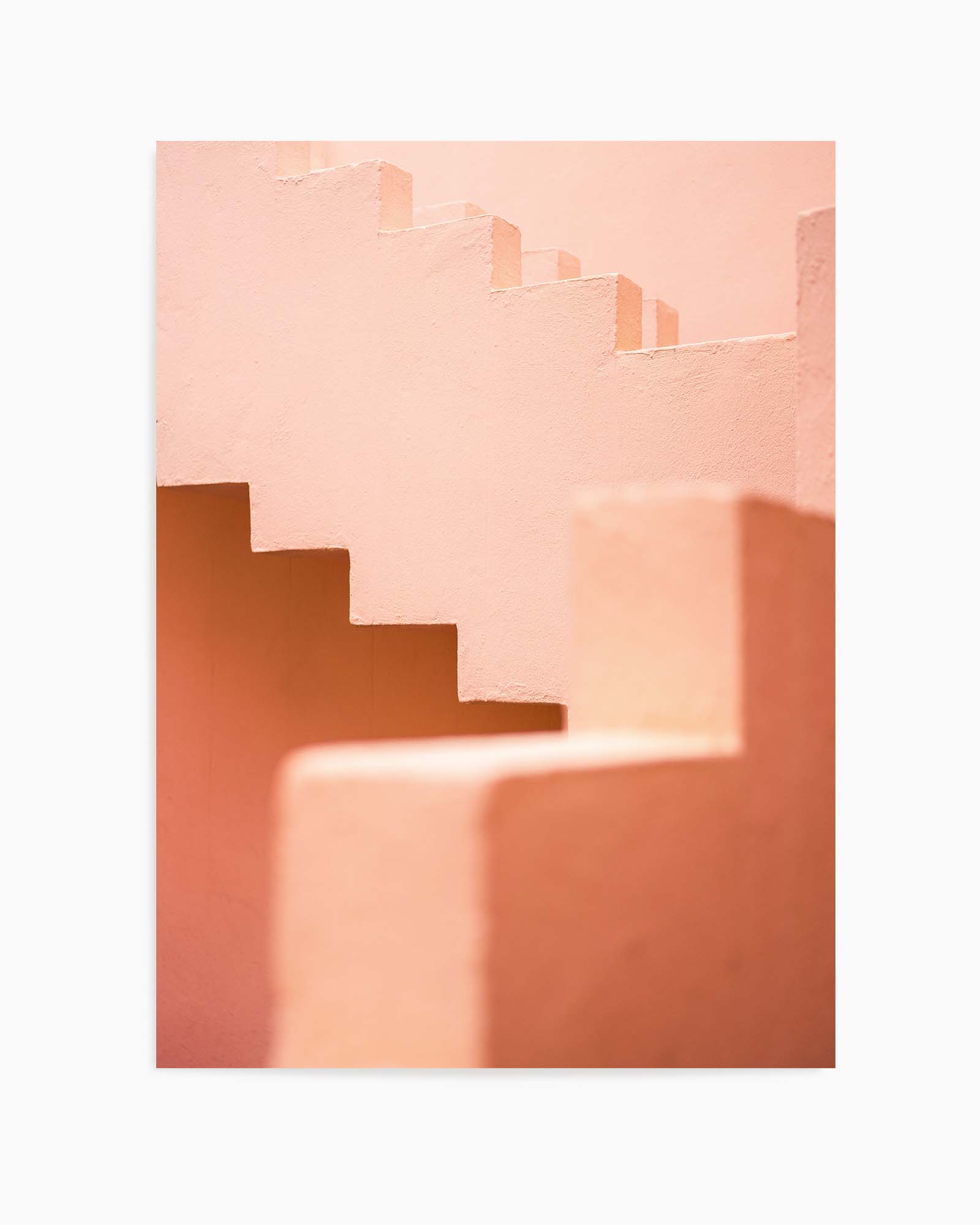 La Muralla Roja Pink by Raisa Zwart | Art Print