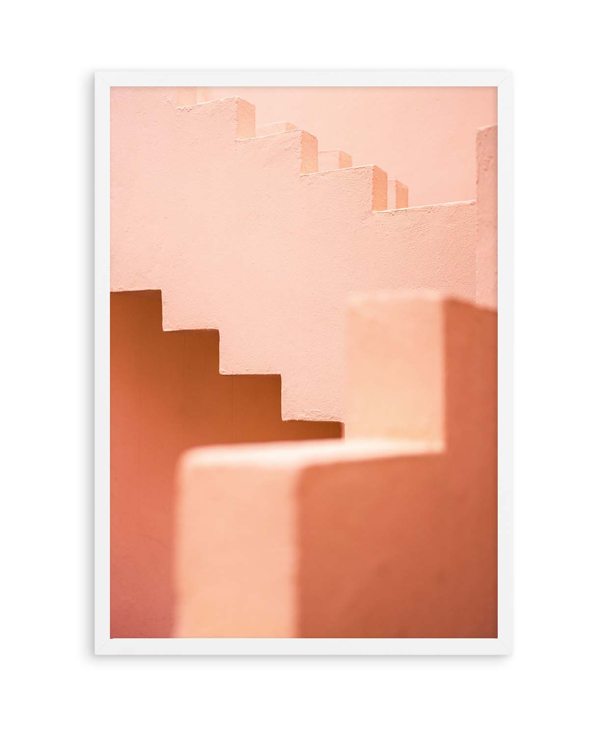 La Muralla Roja Pink by Raisa Zwart | Art Print