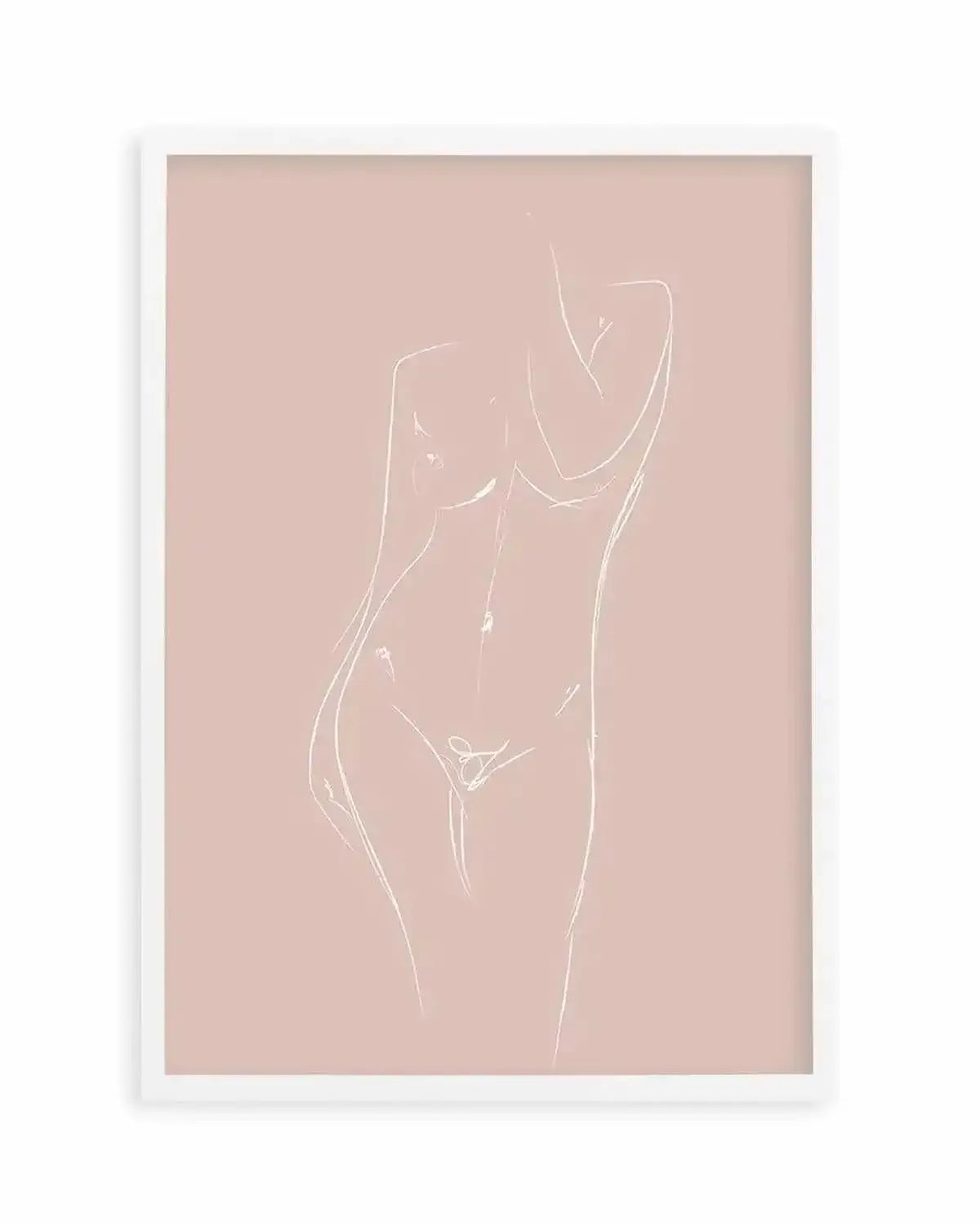 La Nu | 3 Colour Options Art Print from Olive et Oriel where you can shop wallpaper and artworks online