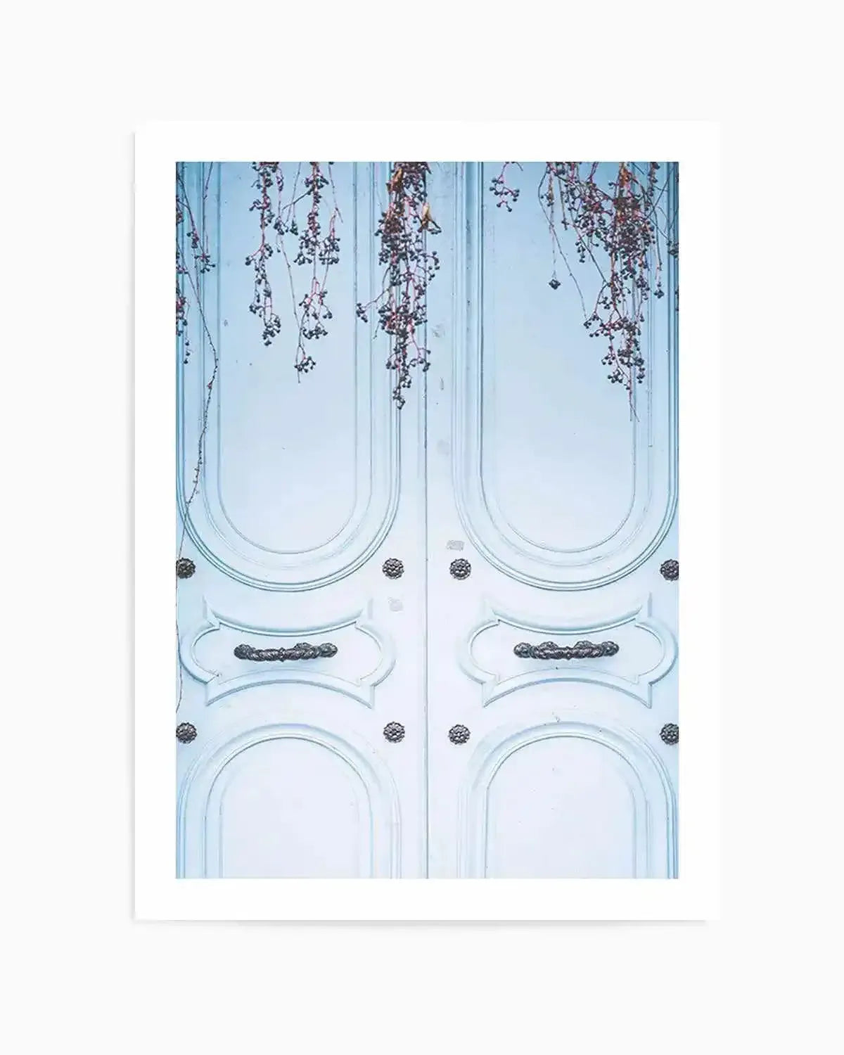 La Porte Bleue Art Print from Olive et Oriel where you can shop wallpaper and artworks online