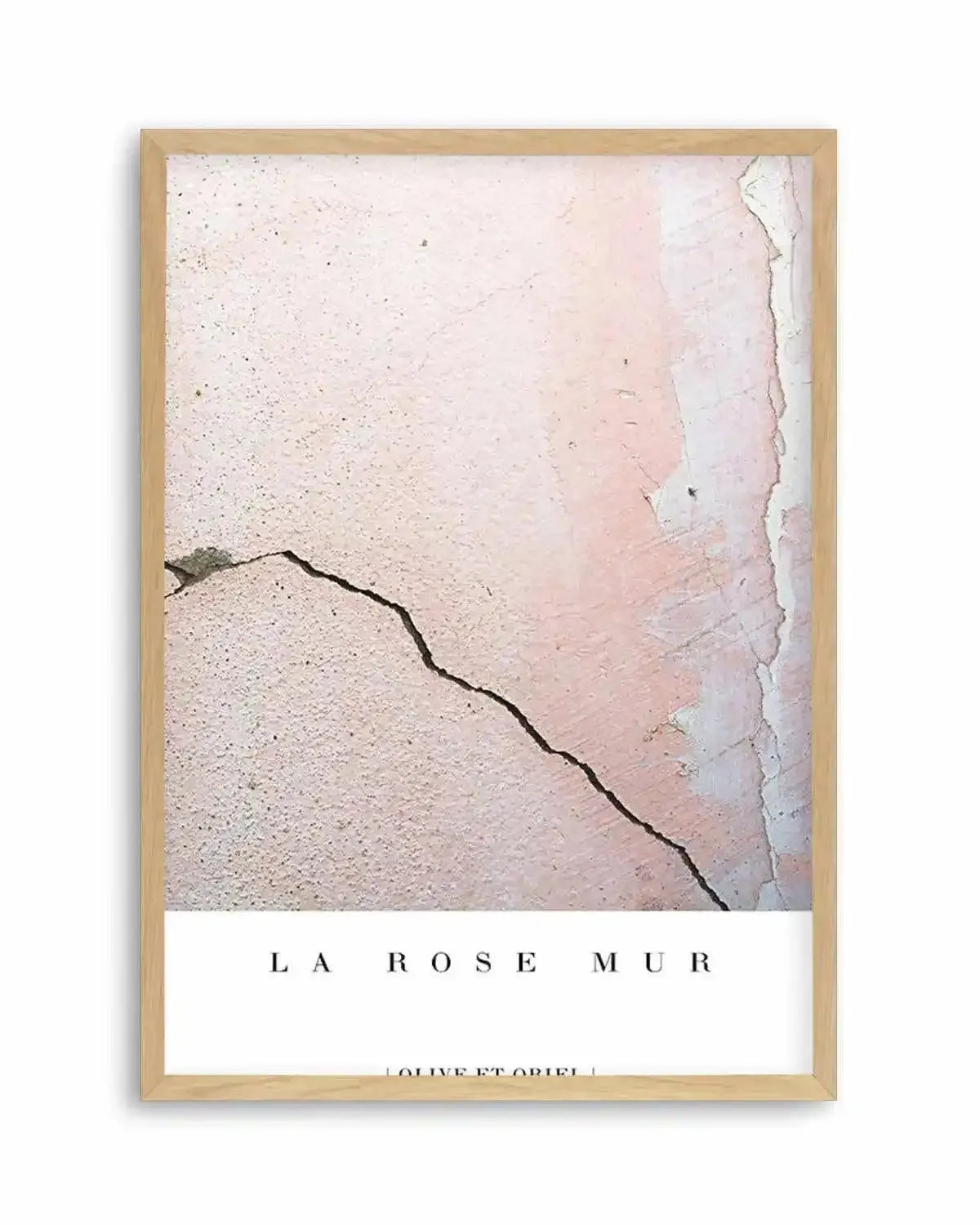 La Rose Mur Art Print from Olive et Oriel where you can shop wallpaper and artworks online