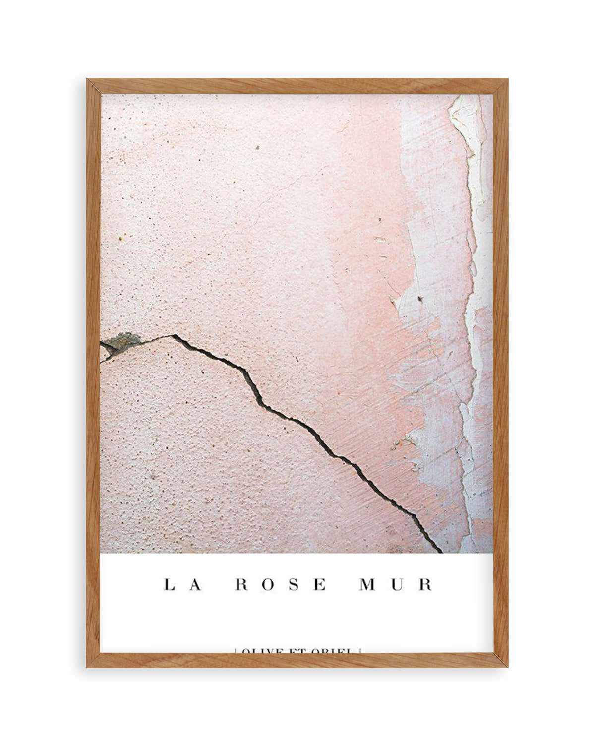 La Rose Mur Art Print