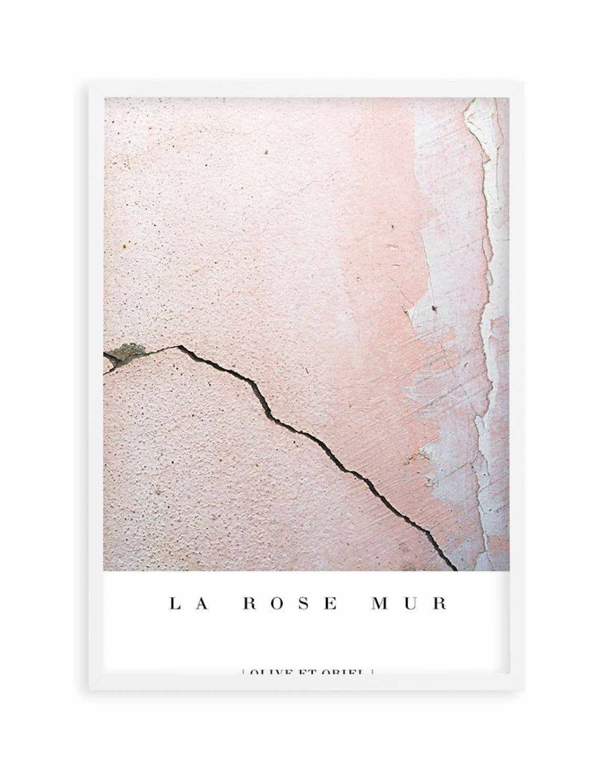 La Rose Mur Art Print