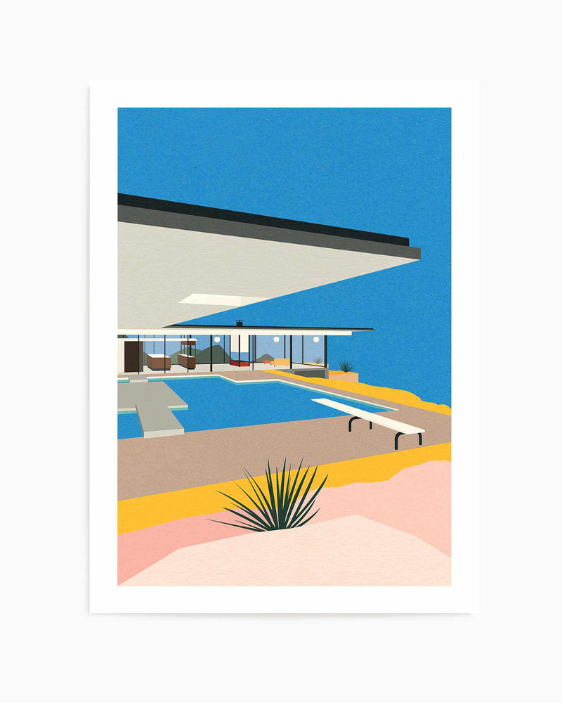 La Stahl House by Rosi Feist | Art Print