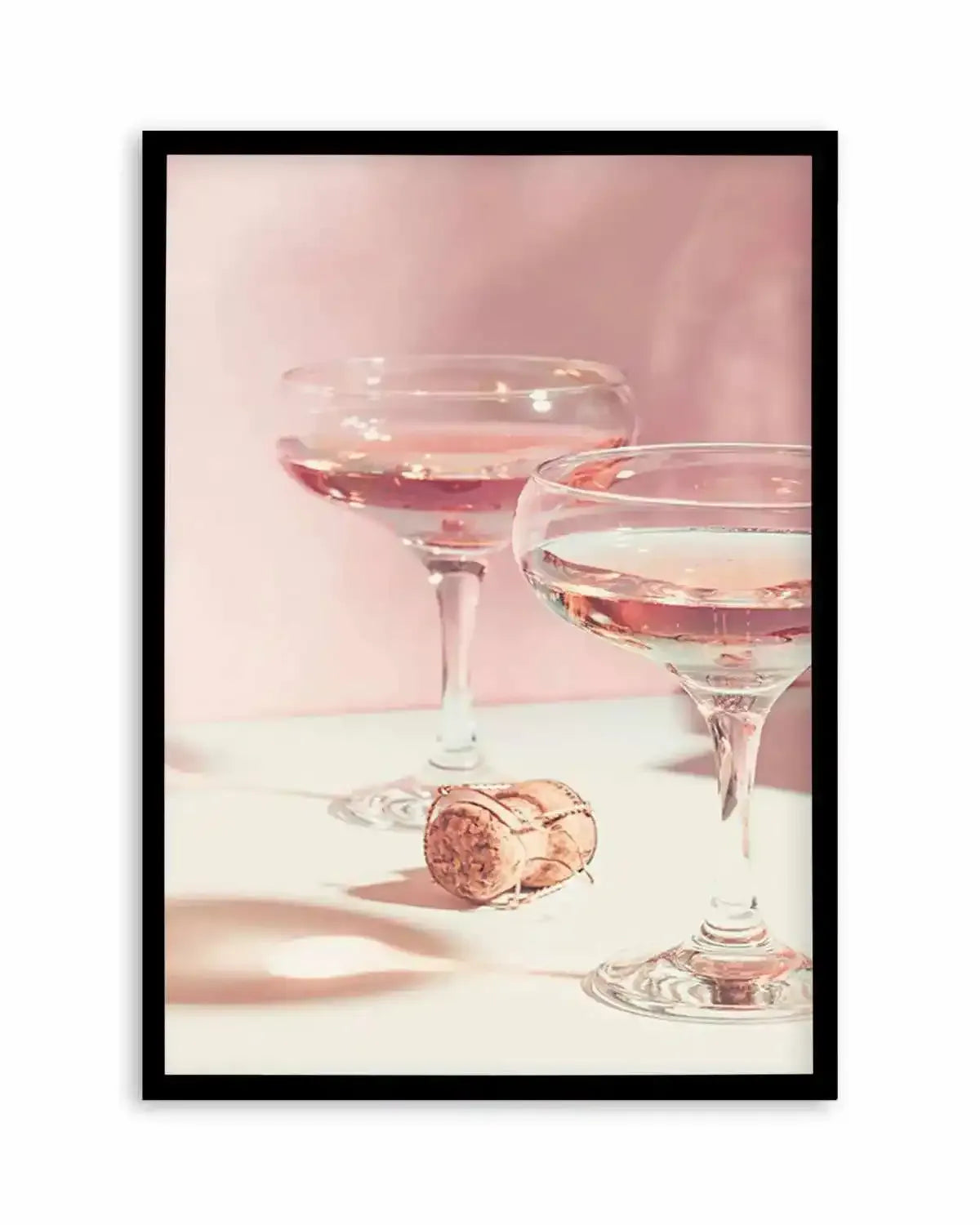 La Vie Est Belle | Drink The Champagne Art Print from Olive et Oriel where you can shop wallpaper and artworks online