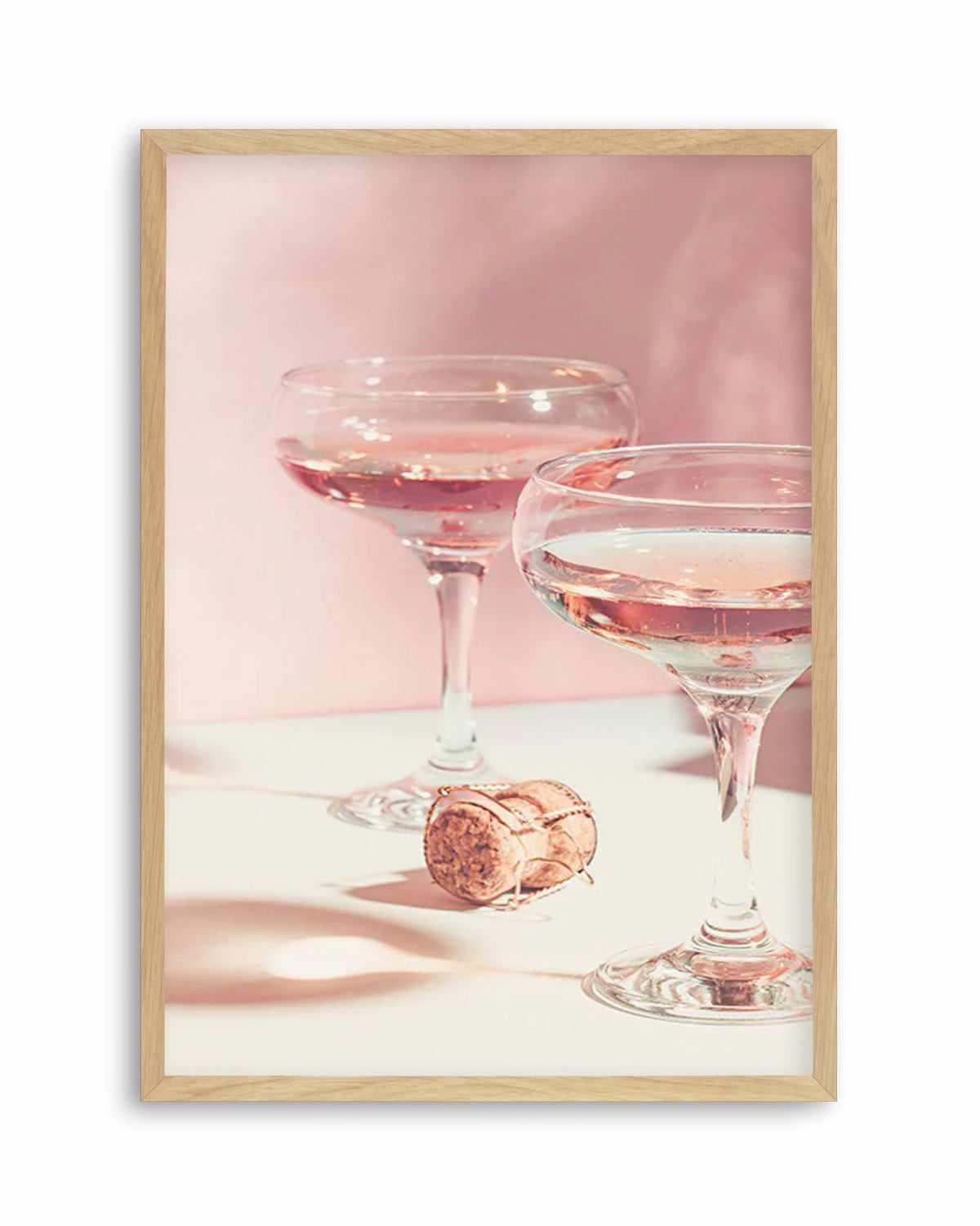 La Vie Est Belle | Drink The Champagne Art Print