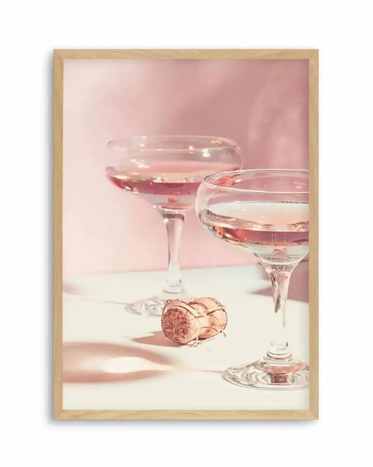 La Vie Est Belle | Drink The Champagne Art Print from Olive et Oriel where you can shop wallpaper and artworks online