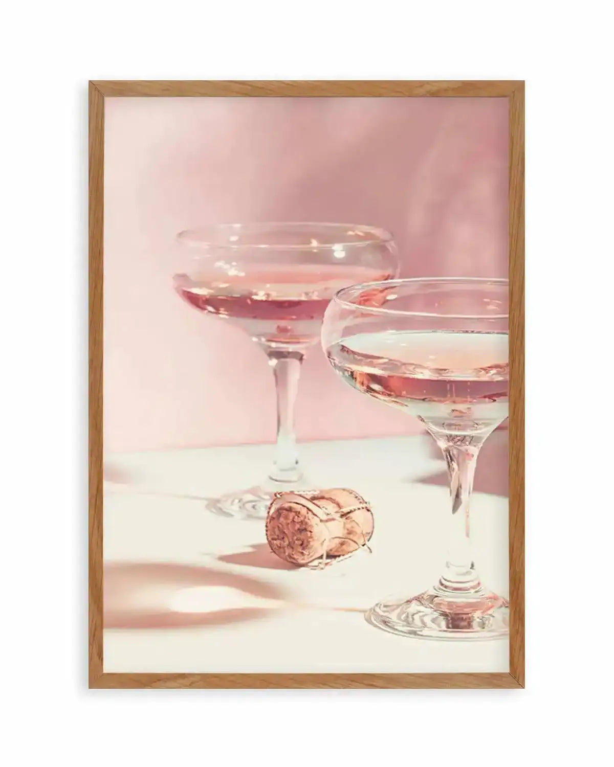 La Vie Est Belle | Drink The Champagne Art Print from Olive et Oriel where you can shop wallpaper and artworks online