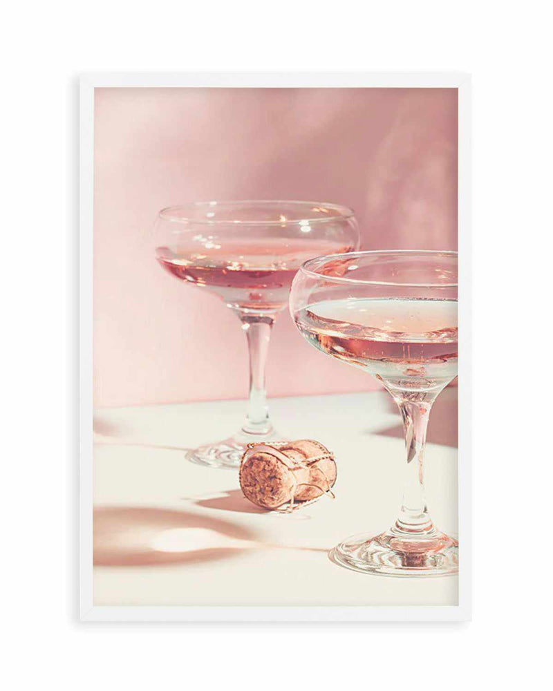 La Vie Est Belle | Drink The Champagne Art Print
