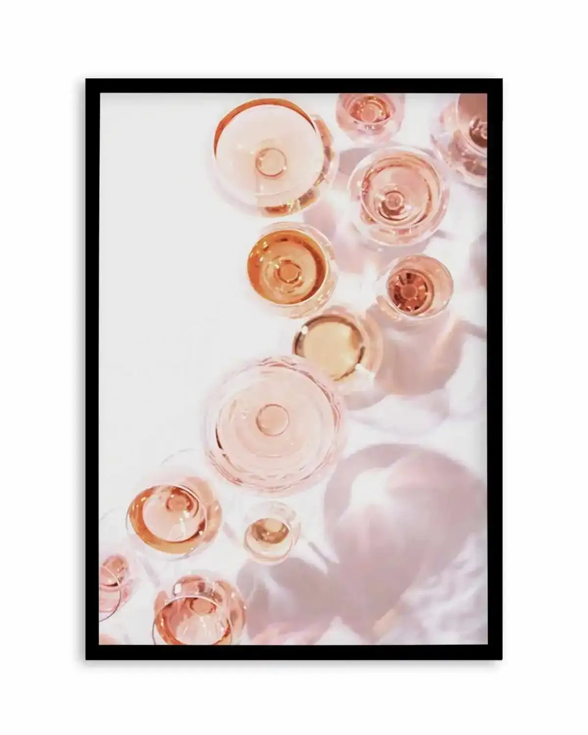 La vie est belle | Drink the champagne II Art Print from Olive et Oriel where you can shop wallpaper and artworks online