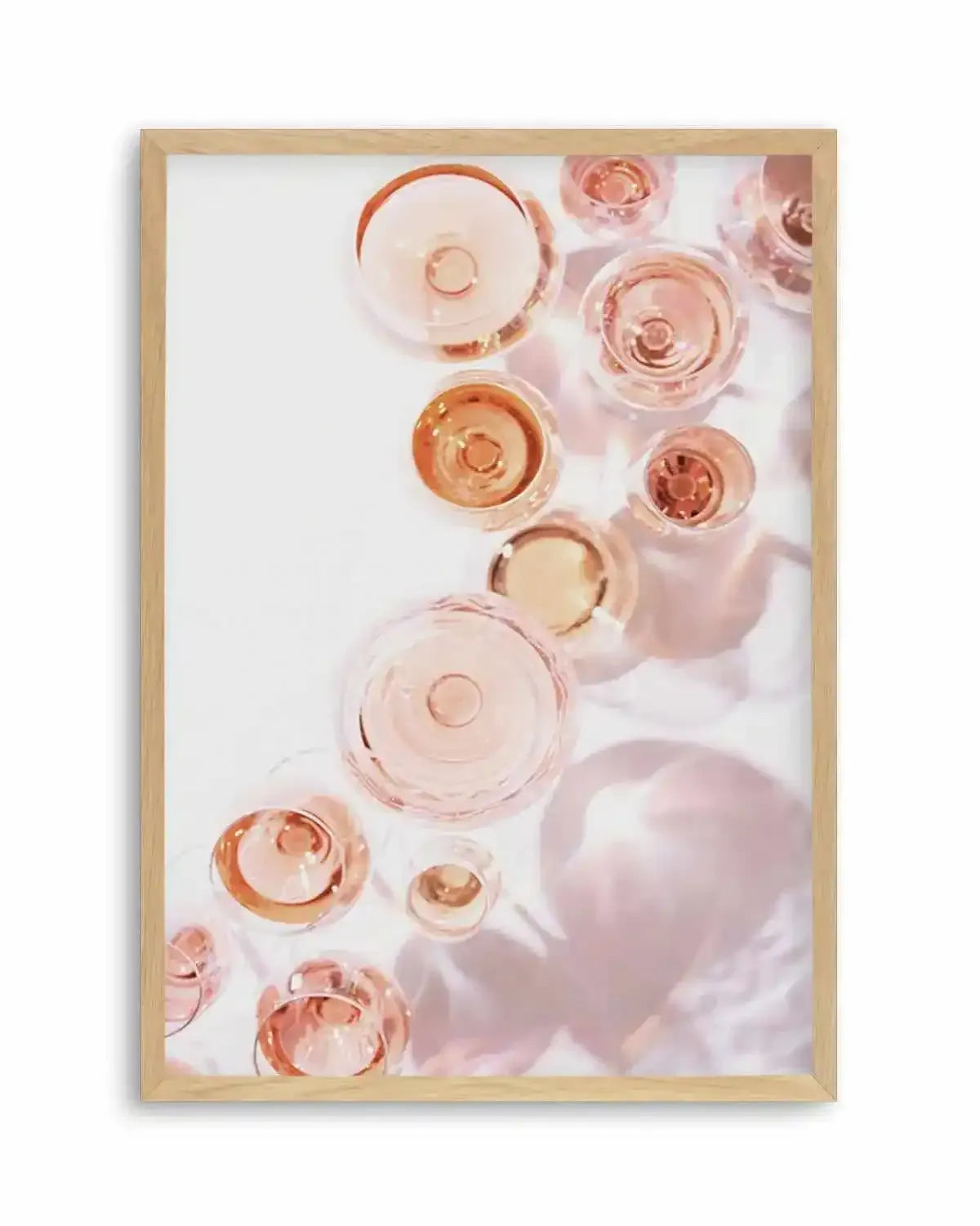 La vie est belle | Drink the champagne II Art Print from Olive et Oriel where you can shop wallpaper and artworks online