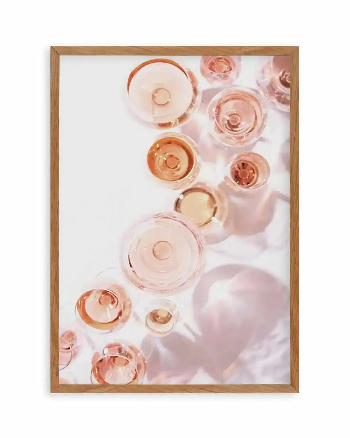 La vie est belle | Drink the champagne II Art Print from Olive et Oriel where you can shop wallpaper and artworks online