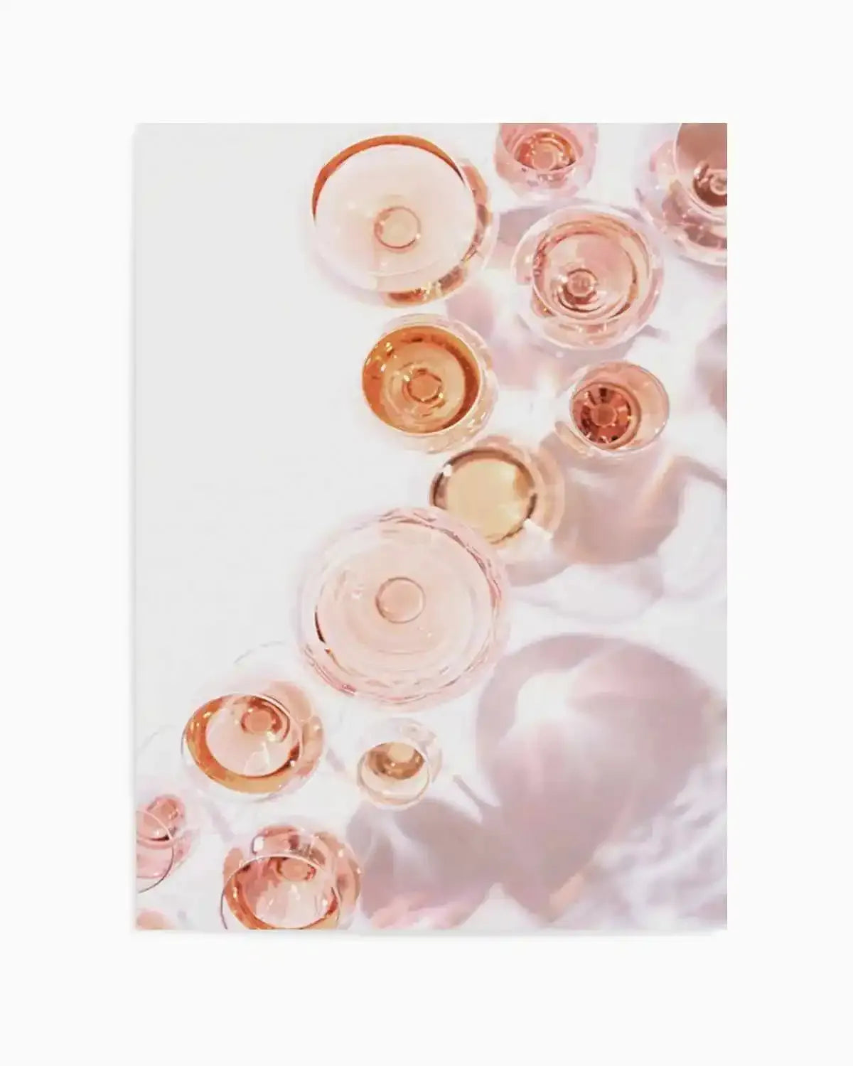 La vie est belle | Drink the champagne II Art Print from Olive et Oriel where you can shop wallpaper and artworks online